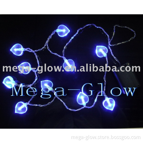 LED heart light chain set ,LED decoration light